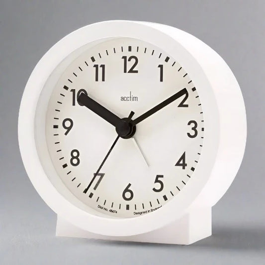 GABY ALARM CLOCK WHITE