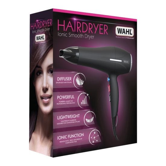 2200W IONIC SMOOTH HAIRDRYER WITH DIFFUSER