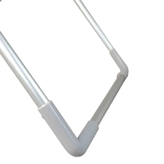 120W Foldable Heated Airer Silver