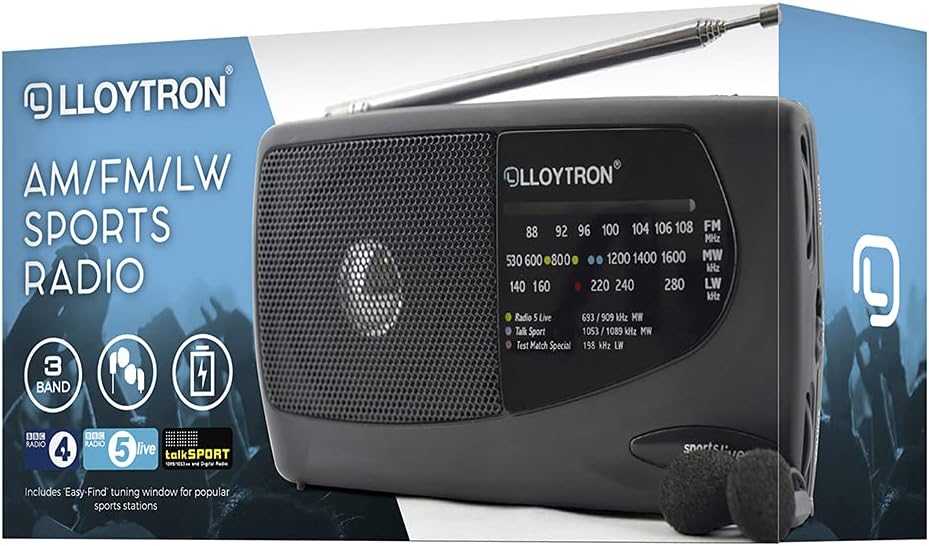 3 BAND PORTABLE SPORTS RADIO