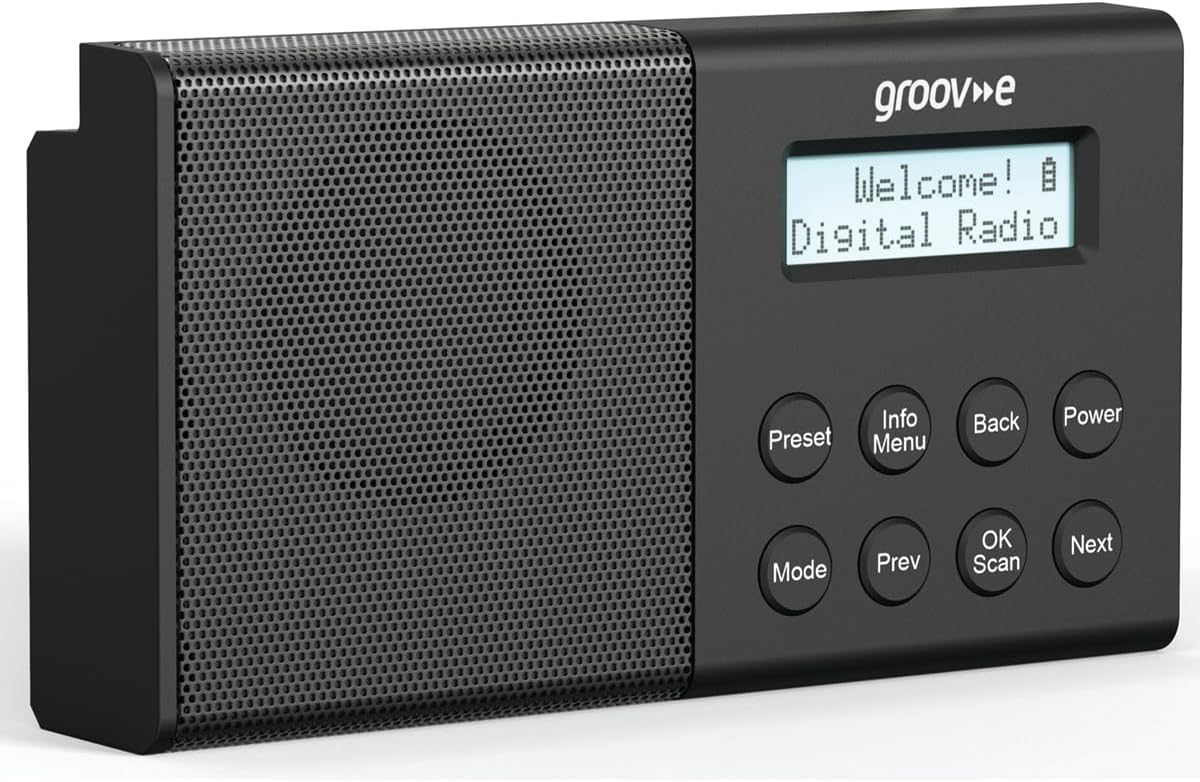 GENEVA RECHARGEABLE DAB/FM RADIO WITH BLUETOOTH