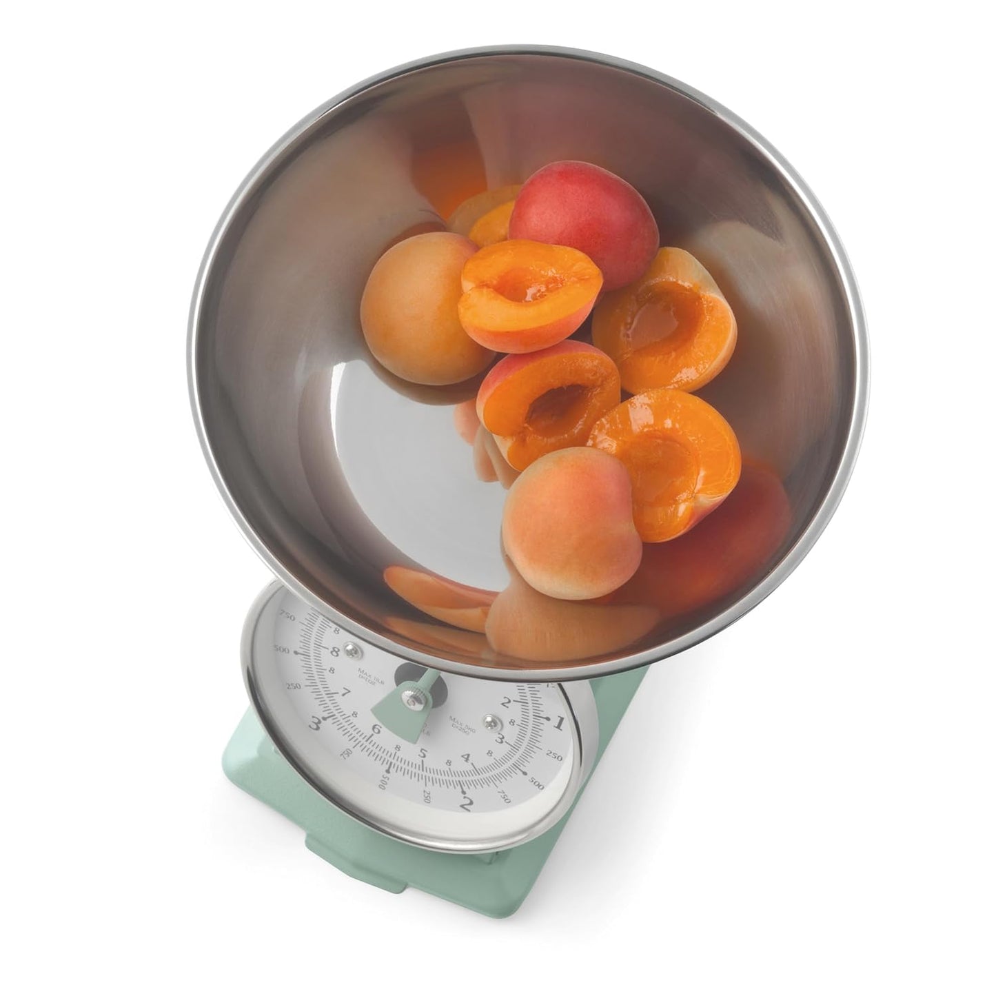 5KG TIMELESS MECHANICAL KITCHEN SCALE SAGE