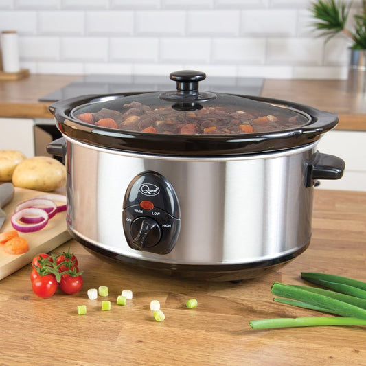 3.5L SLOW COOKER SILVER