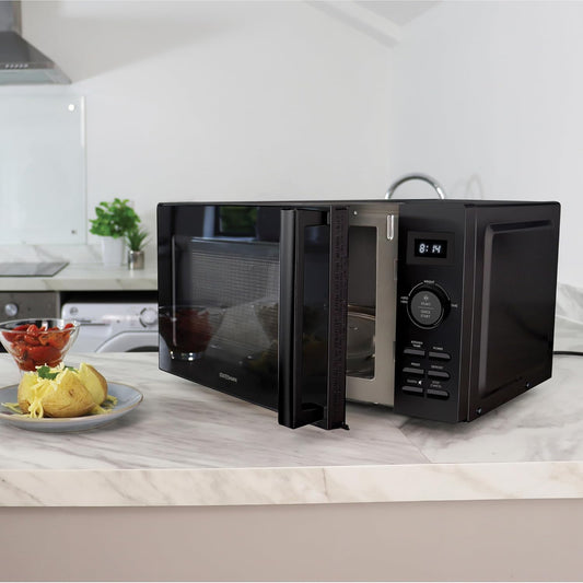 20L 800W Digital Solo Microwave Black