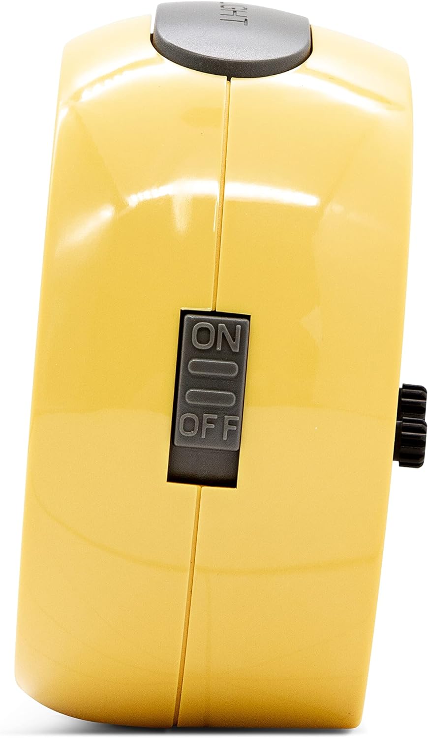 GRACE NON-TICKING ALARM CLOCK HONEY