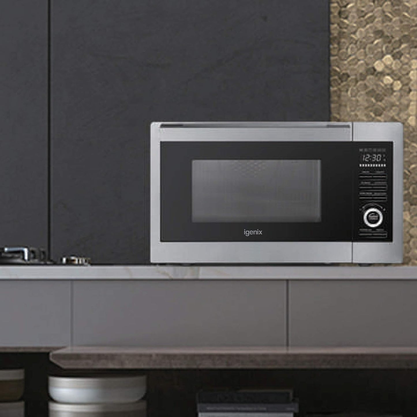 30 LITRE 1000W DIGITAL COMBI MICROWAVE - S/S TRIM