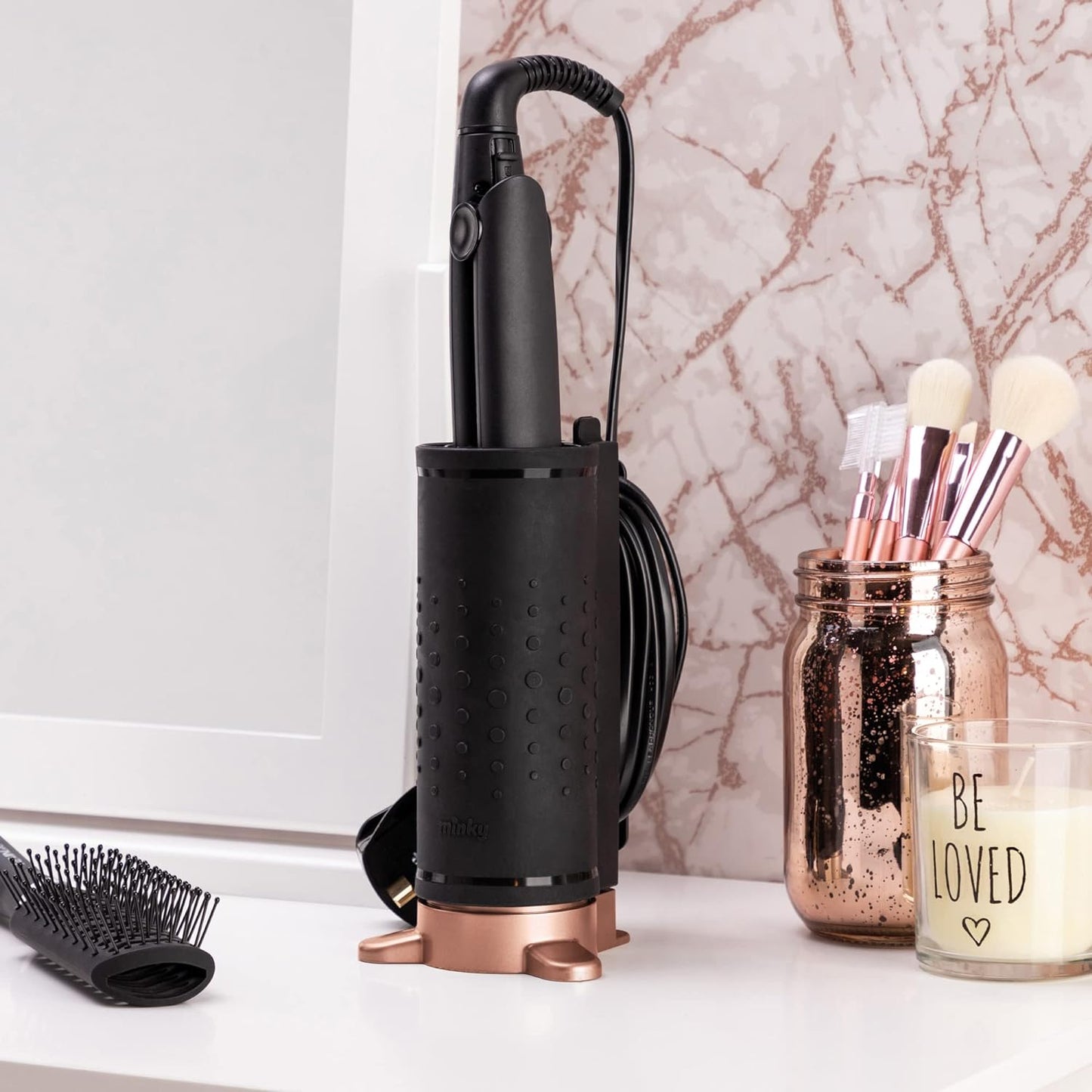 STYLING POD BLACK/ROSE GOLD