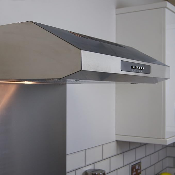 60CM VISOR COOKER HOOD STAINLESS STEEL