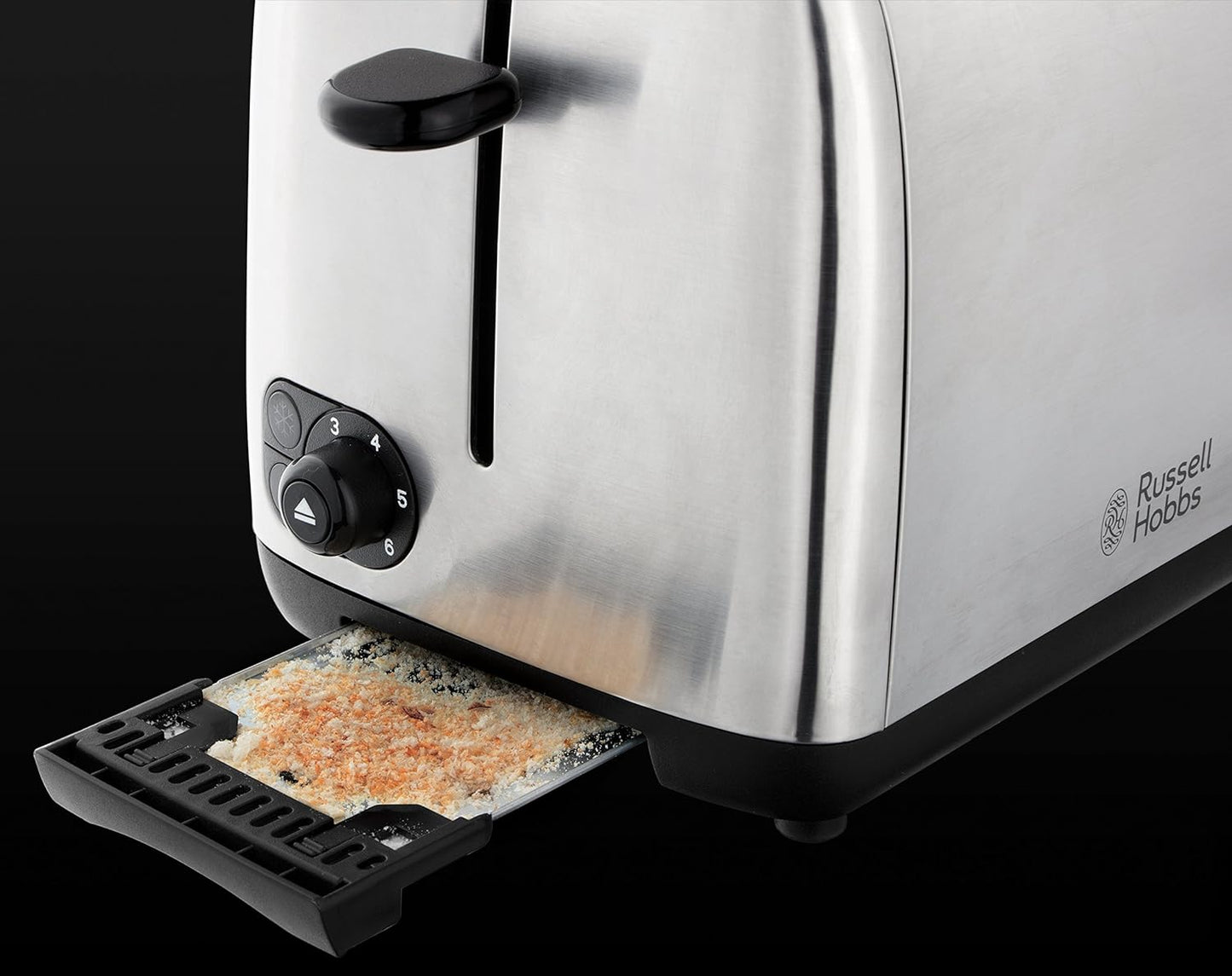2 SLICE BRUSHED/POLISHED S/S TOASTER