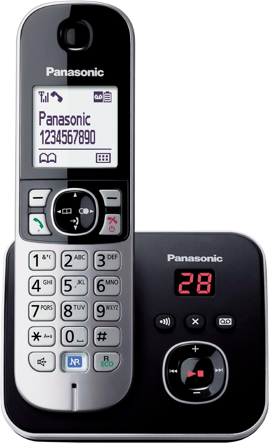 DECT SINGLE PHONE ANSWERMACHINE ECO MODE
