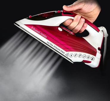 2600W ULTRA STEAM PRO IRON PINK