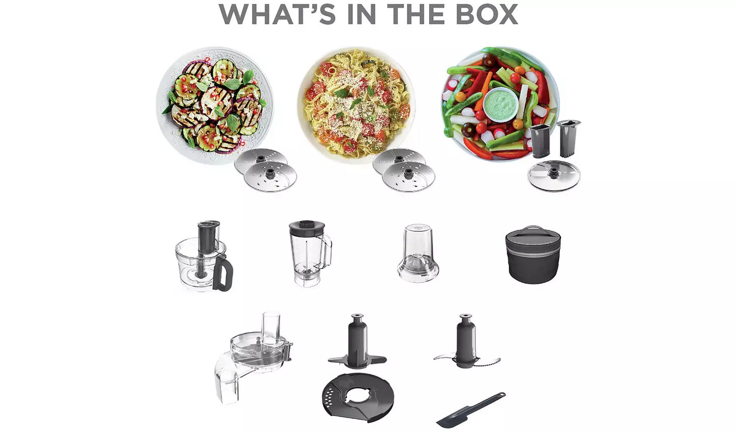 1000W MULTIPRO EXPRESS 4 IN 1 FOOD PROCESSOR