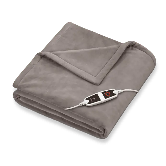 Beurer XL throw, Taupe, 200 x 150cm