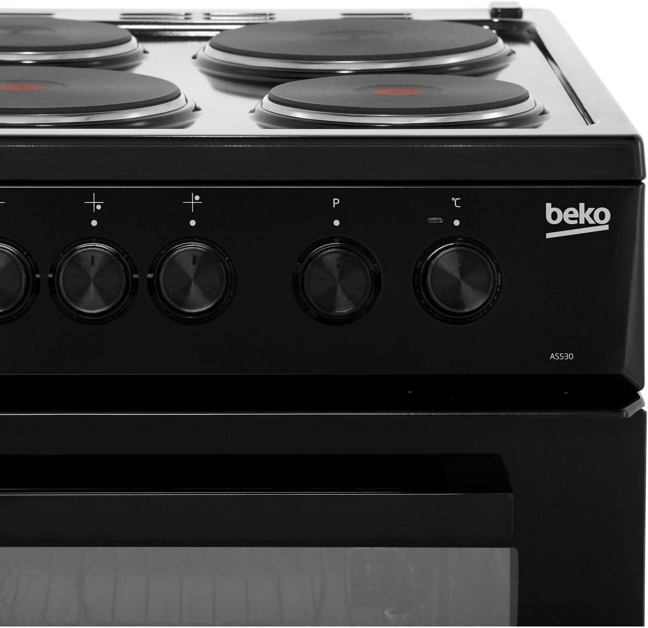 Beko Electric Cooker with Solid Plate Hob 50cm
