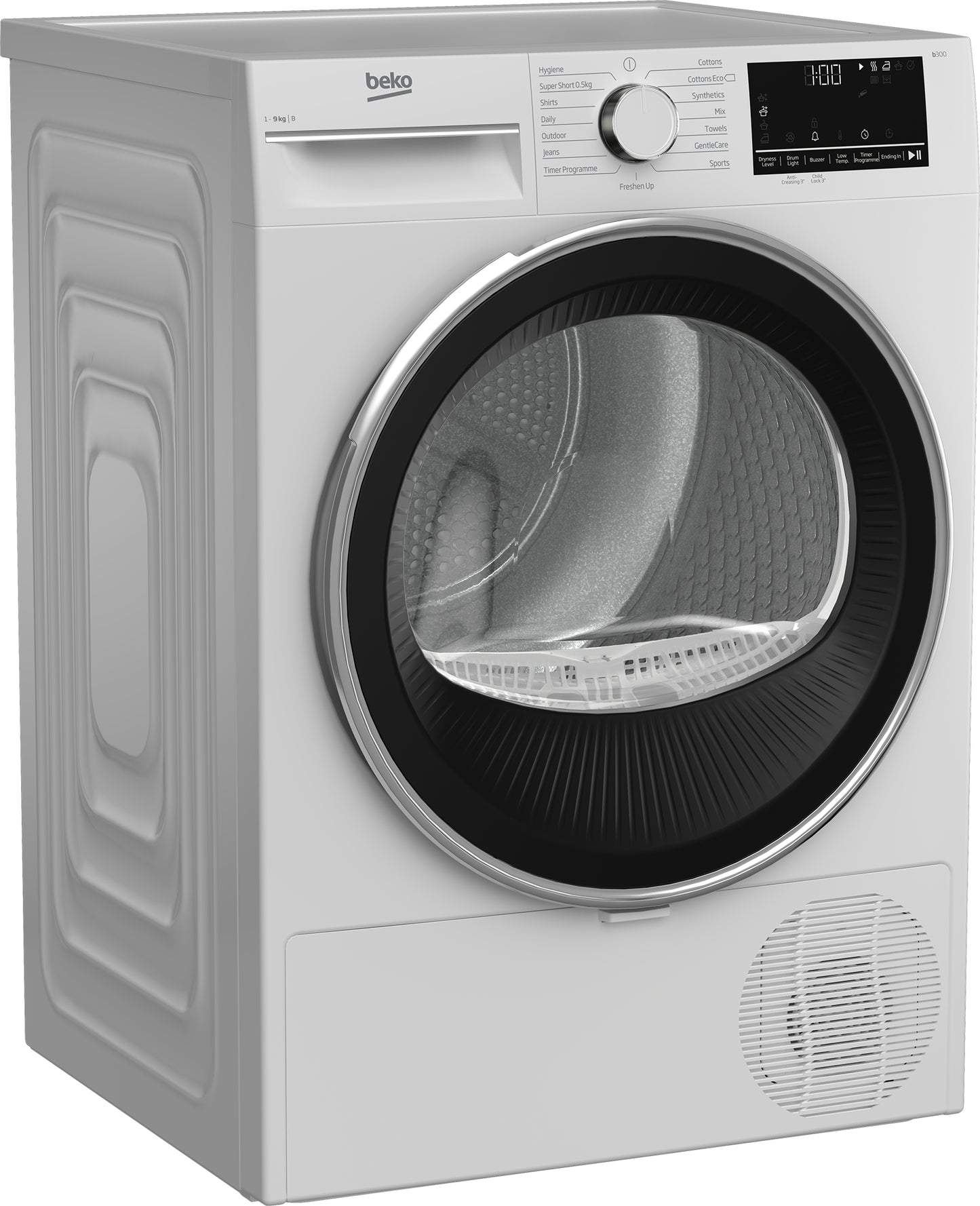 Beko 9Kg Condenser Tumble Dryer - White - B Rated