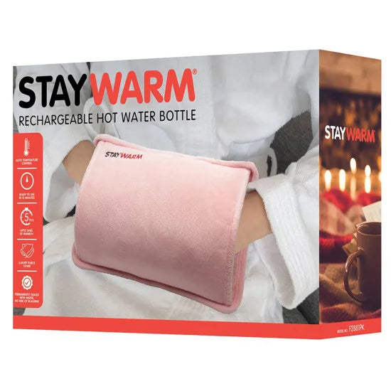 RECHARGEABLE HOT WATER BOTTLE - PINK