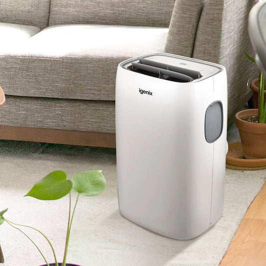 9000 BTU 4IN1 PORTABLE AIR CONDITIONER WHITE