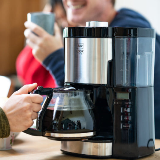 LOOK V TIMER COFFEE MACHINE BLACK