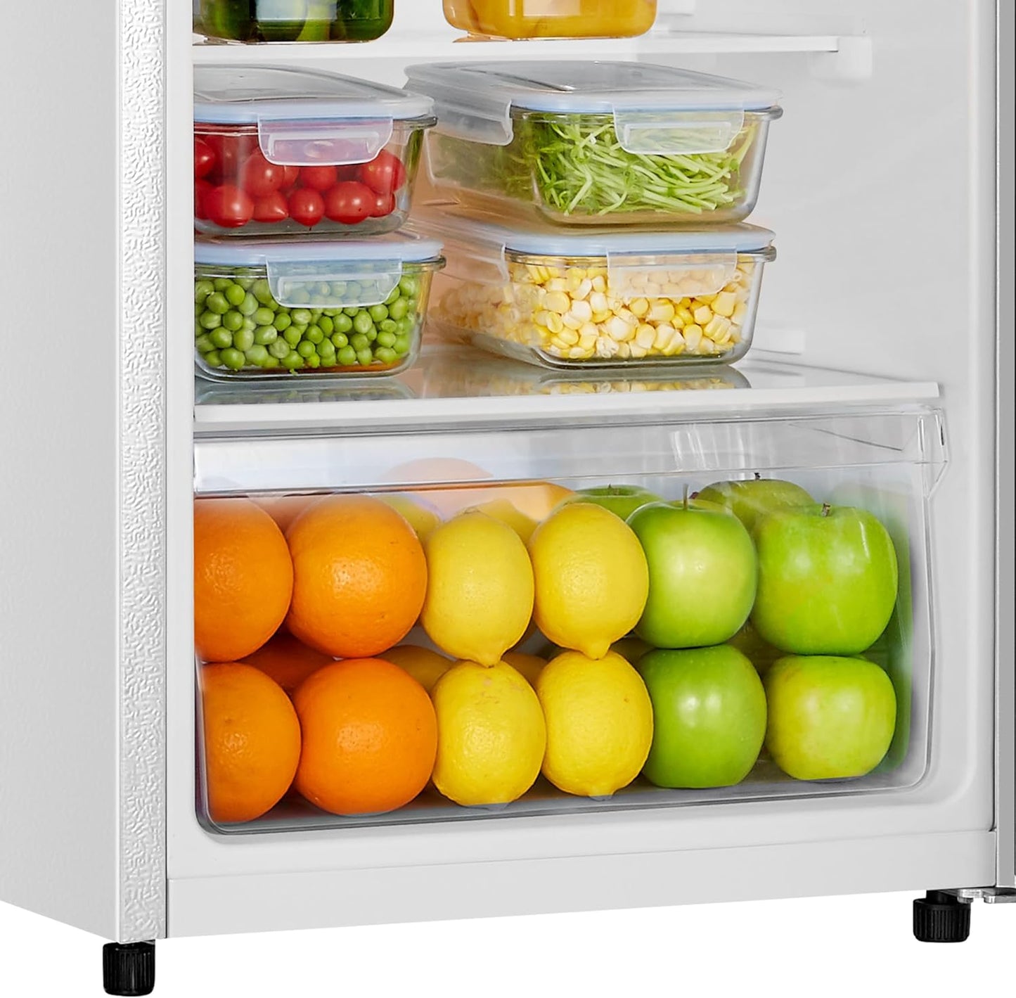 Fridgemaster Freestanding Top Mounted Fridge Freezer