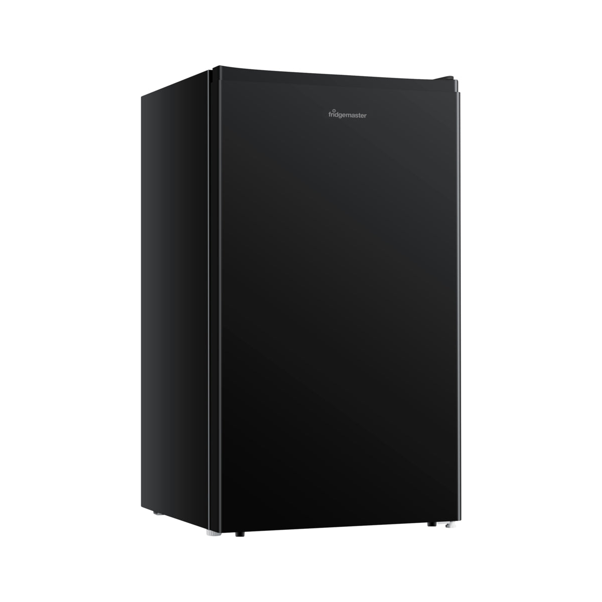 Fridgemaster 75L Under Counter Fridge with Ice Box, Black, E Rated