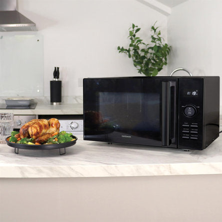 25L 900W DIGITAL COMBINATION MICROWAVE BLACK