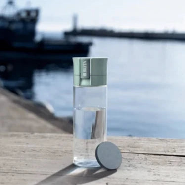 Pastel Green Water Filter Bottle