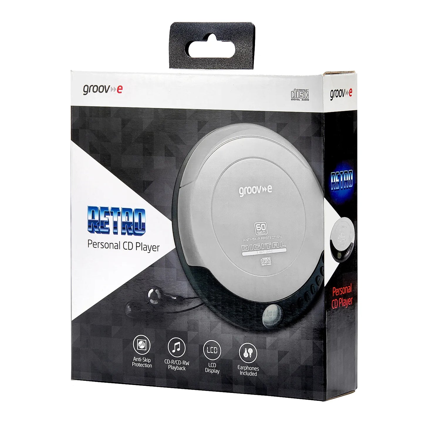 PERSONAL CD PLAYER SILVER