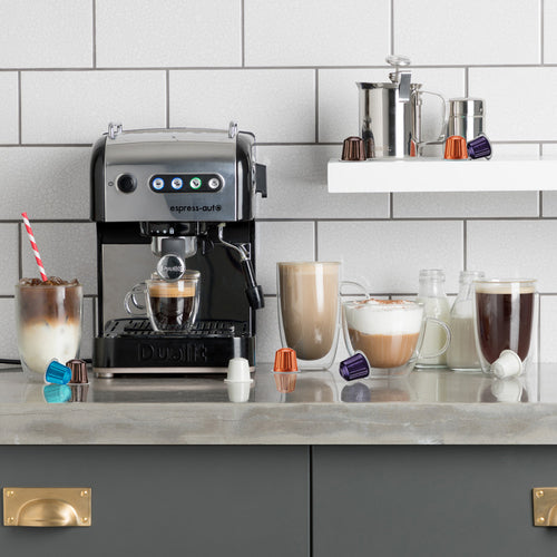 1350W 3 in 1 Coffee and Tea Maker Stainless Steel/Black