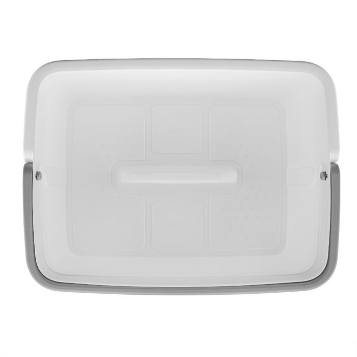 STORAGE CADDY & DIVIDER WHITE