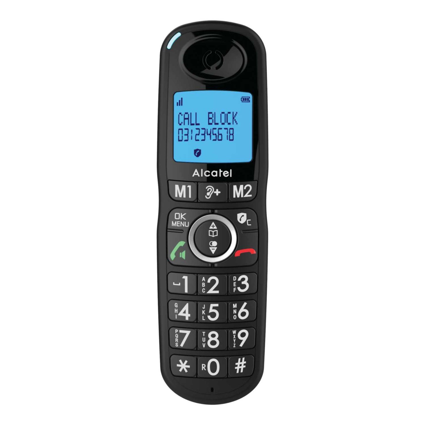 XL595 DECT PHONE WITH ANSWER MACHINE SINGLE