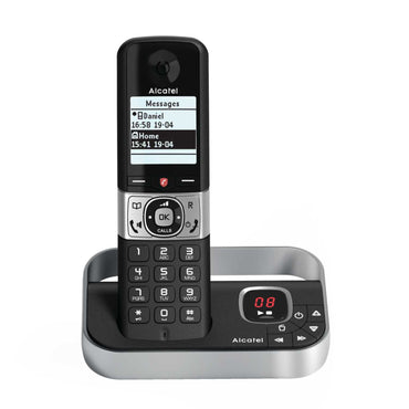F890 TWIN DECT PHONE W ANSWER MACHINE & CALL BLOCK