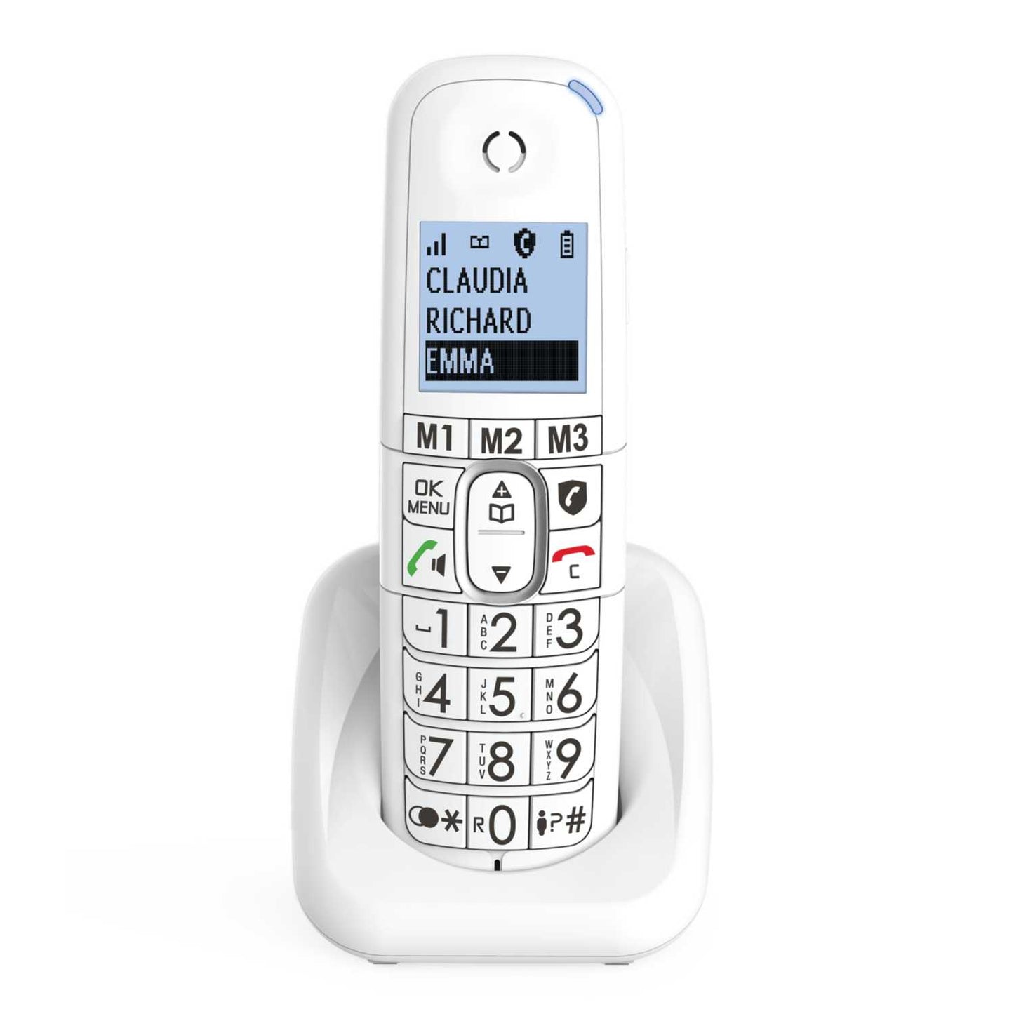 XL785 COMBO CORDED & DECT WHITE
