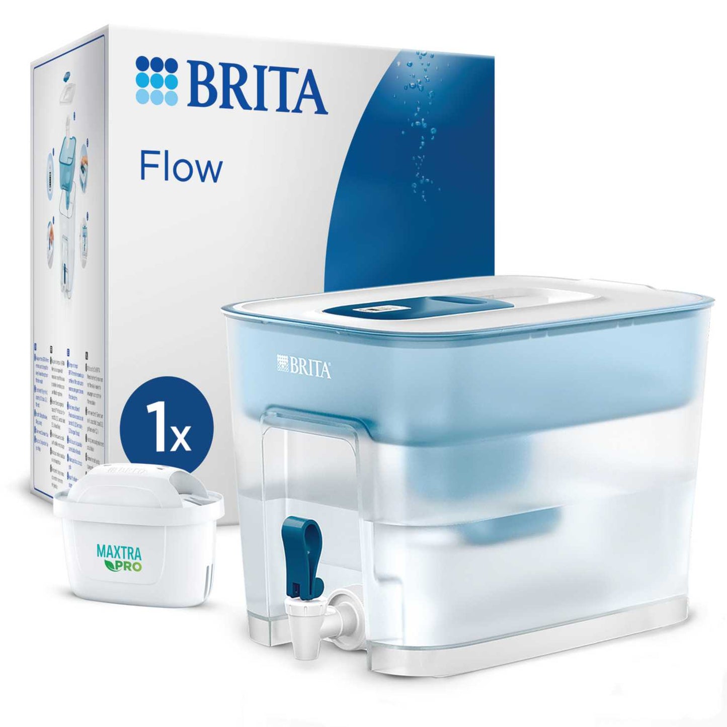 8.2L XXL FLOW WATER FILTER TANK + 1 MAXTRA PRO