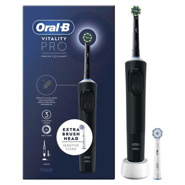 VITALITY PRO RECHARGEABLE TOOTHBRUSH BLACK
