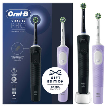 VITALITY PRO RECHARGEABLE TOOTHBRUSH DUO PACK
