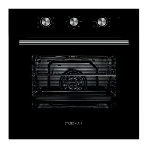 Built-In Electric Single Oven Black