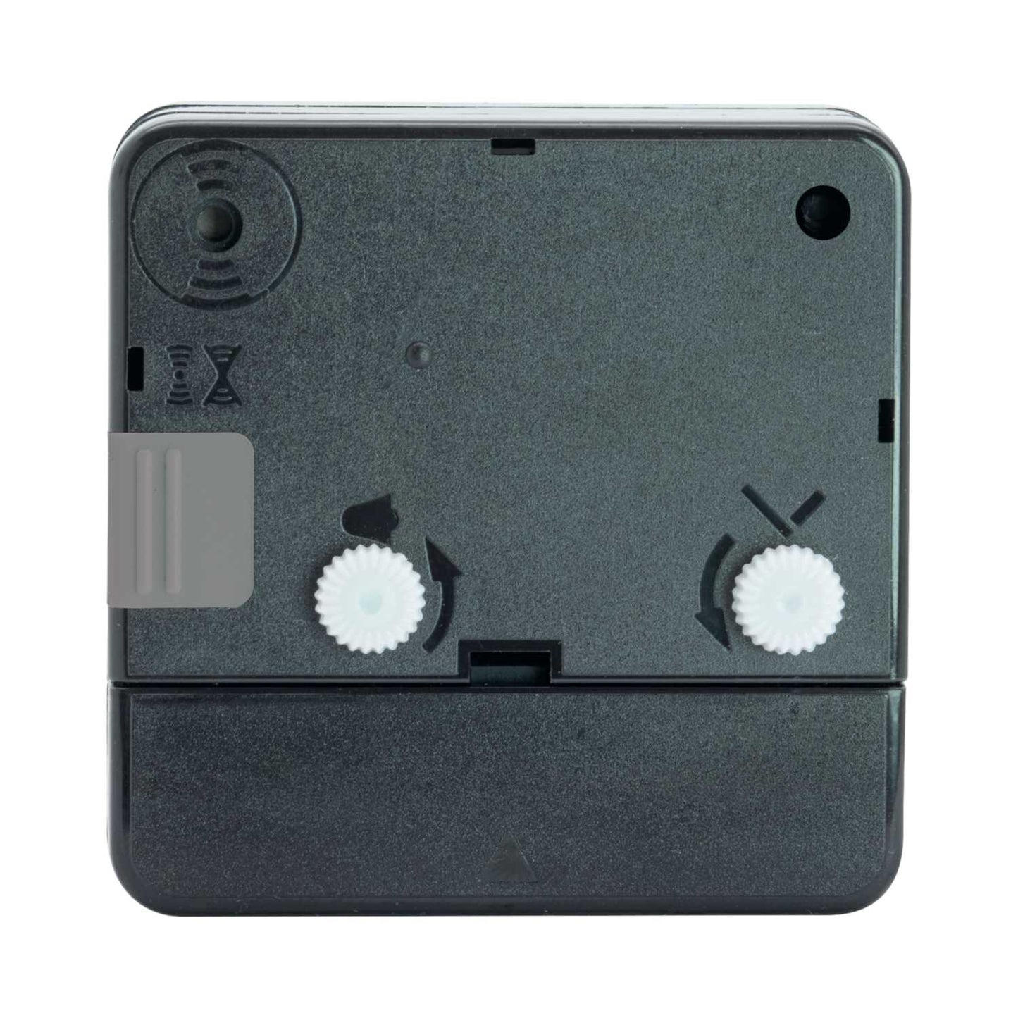 INGOT ANALOGUE ALARM CLOCK BLACK