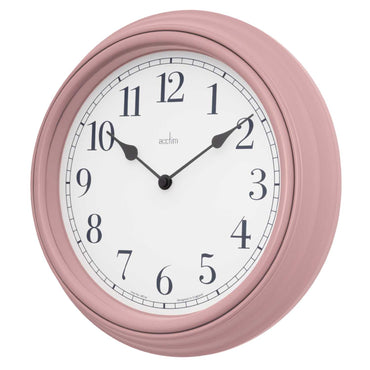 28CM DEVONSHIRE MODEN COUNTRY STYLE WALL CLK DUSTY