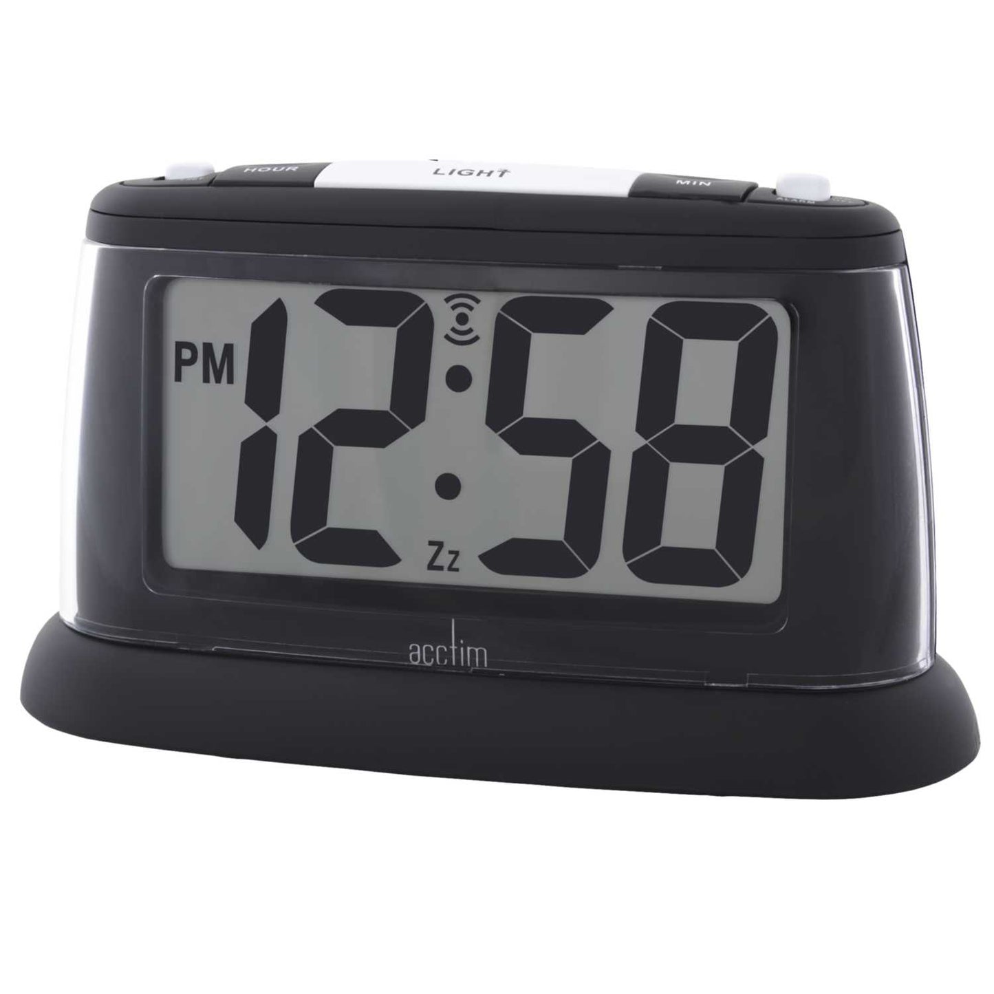 JUNO JUMBO LCD ALARM CLOCK BLACK