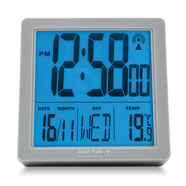 VARSITY RADIO CTRL MULTIFUNC DISPLAY ALARM GREY