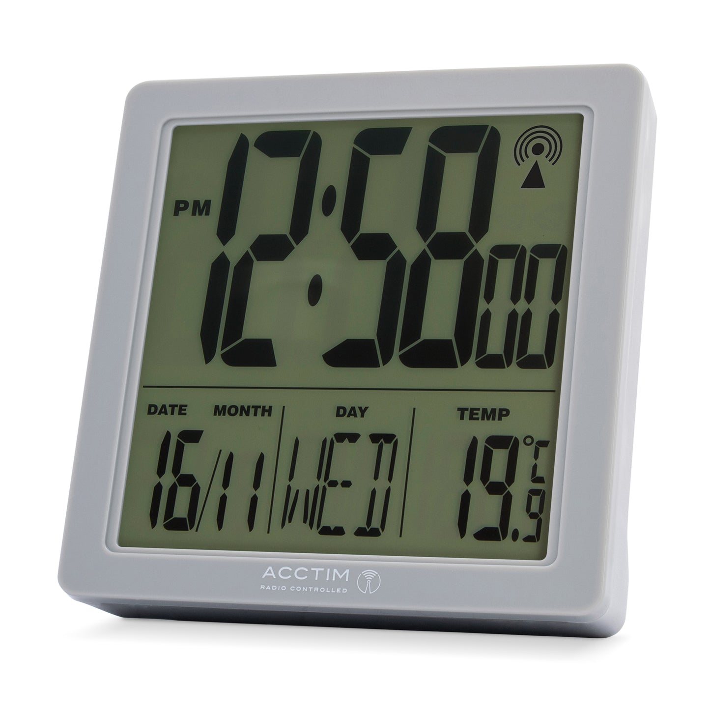 VARSITY RADIO CTRL MULTIFUNC DISPLAY ALARM GREY