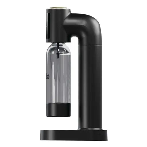 Soda Maker with CO2 Gas Cannister Black