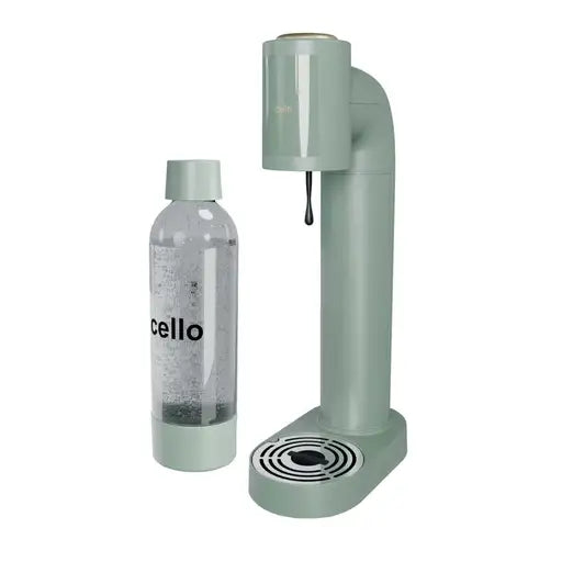 Soda Maker with CO2 Gas Cannister Green