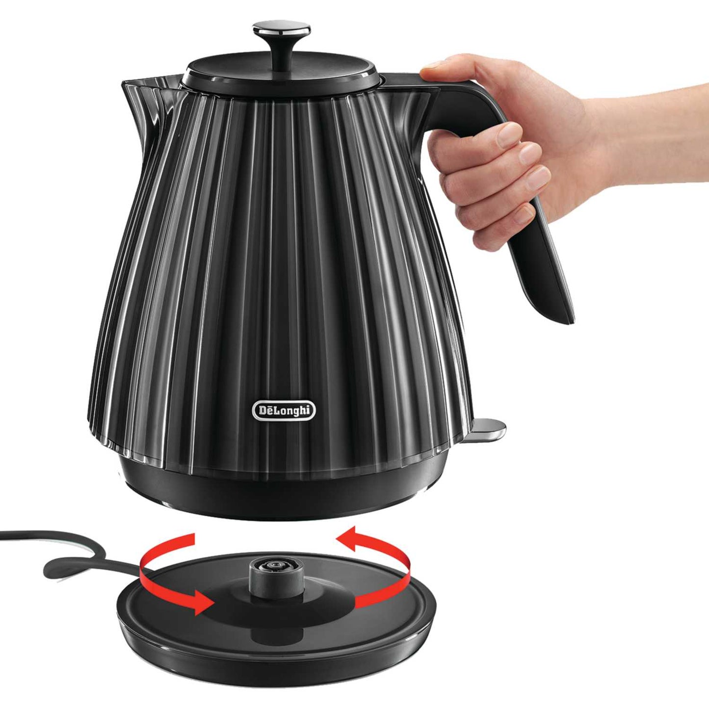 1.7L BALLERINA KETTLE BLACK