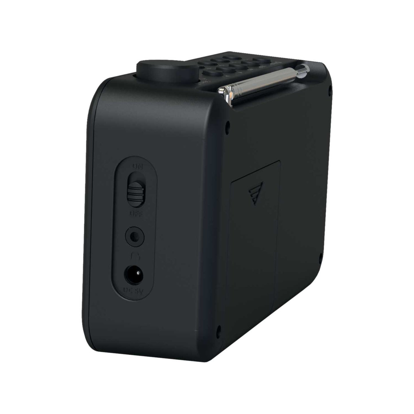 BERLIN COLOUR SCREEN DAB/FM CLOCK RADIO BLACK