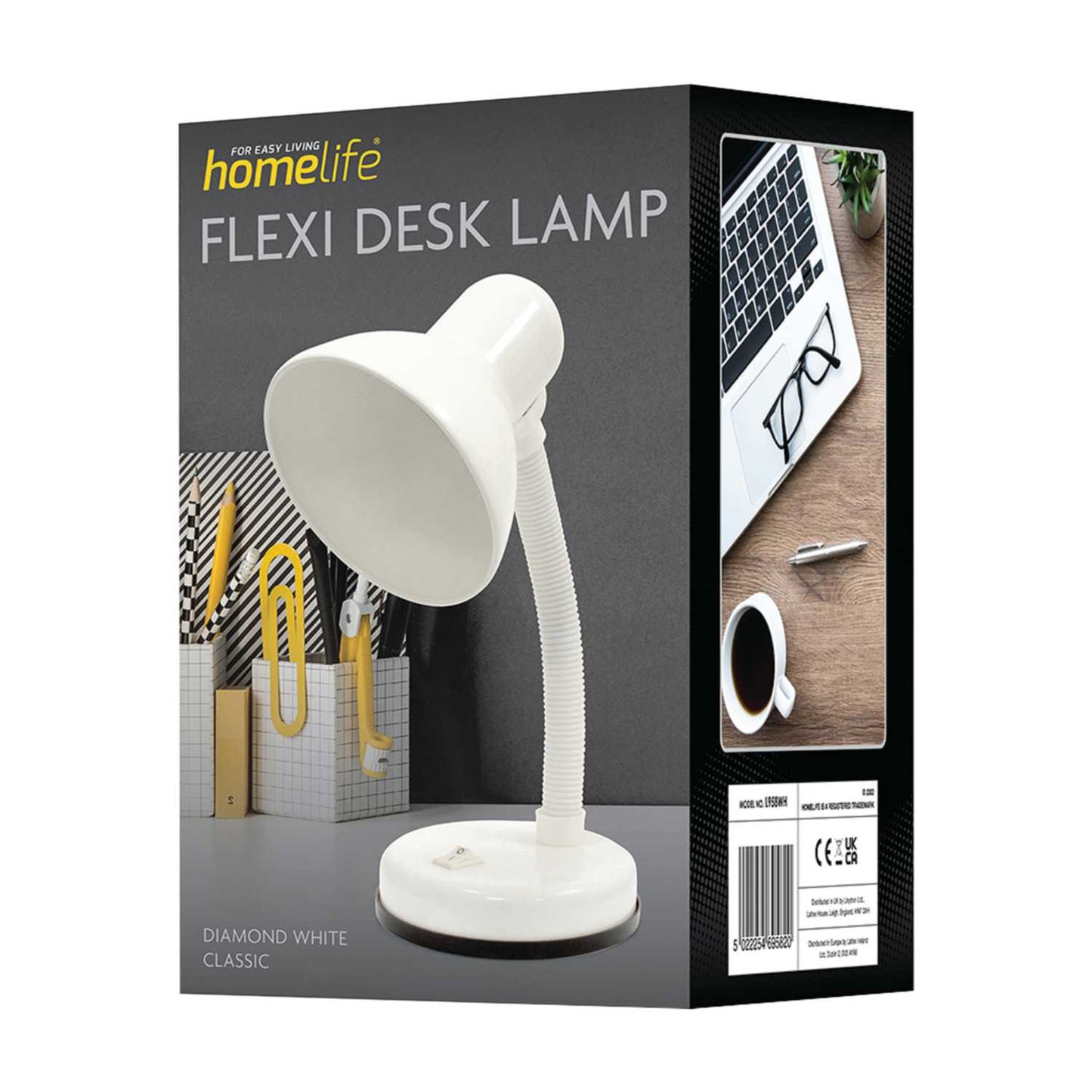 FLEXI DESK LAMP WHITE