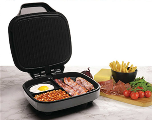 ULTIMATE MEAL MAKER WITH 3 COOKING COMPARTMENTS