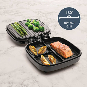 ULTIMATE MEAL MAKER WITH 3 COOKING COMPARTMENTS