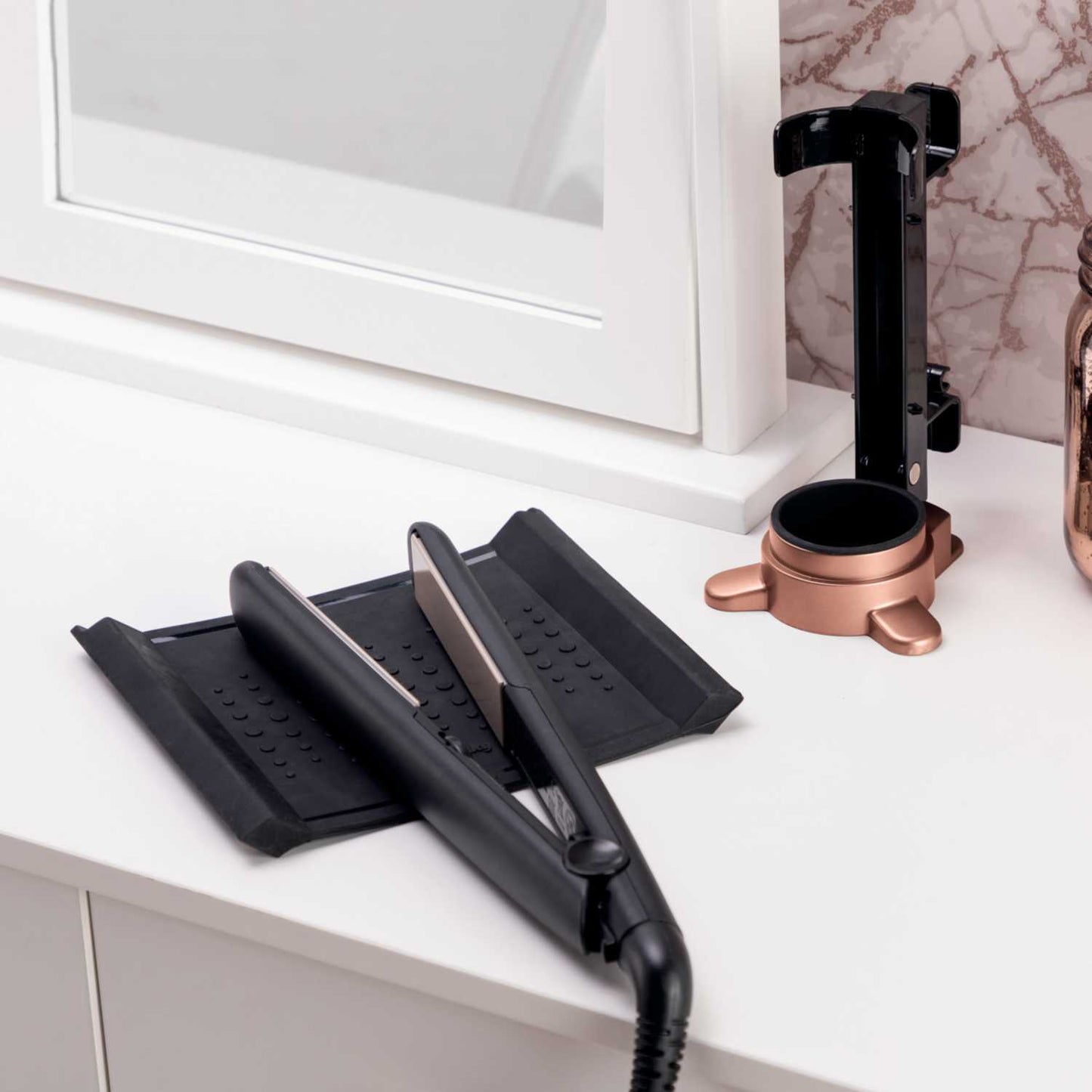 STYLING POD BLACK/ROSE GOLD