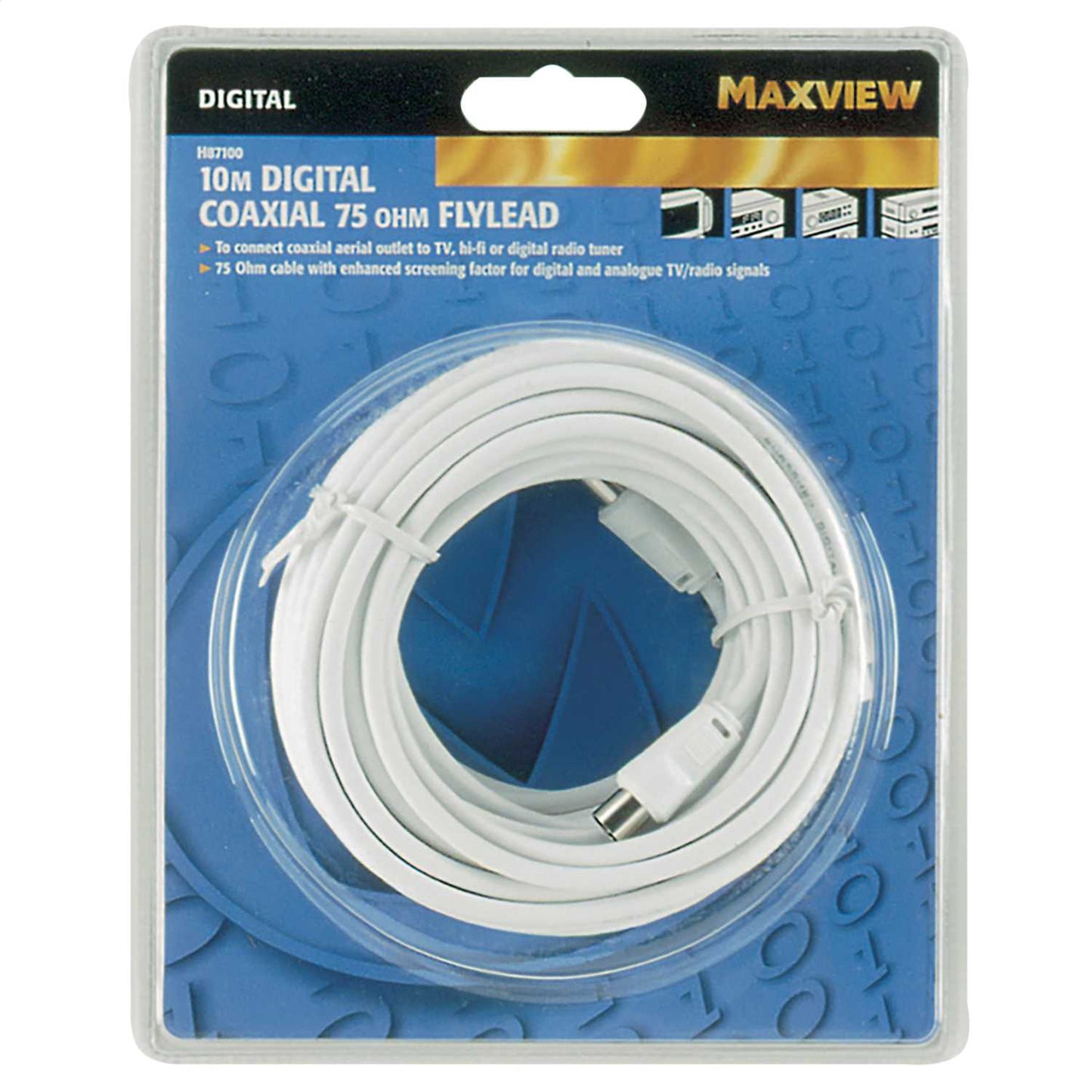 10M DIGITAL COAXIAL 75OHM FLYLEAD